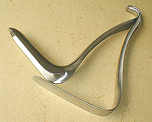 Vaginalspekulum nach Kristeller