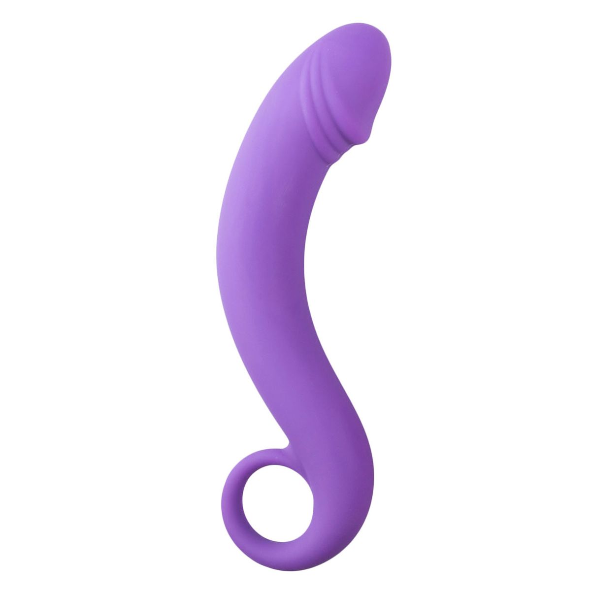 Anal Prostata-Dildo aus Silikon – Lila