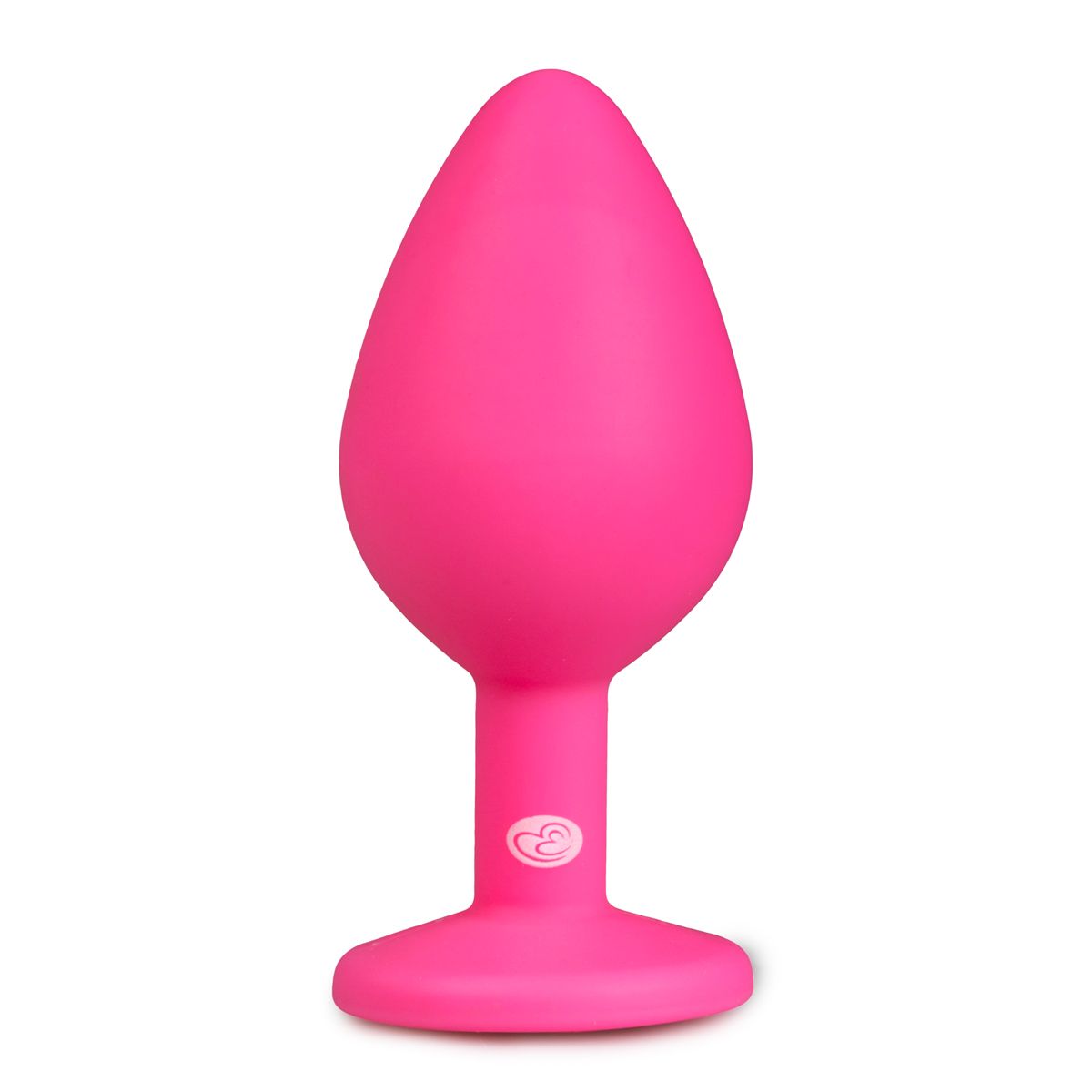 Diamond Analplug aus Silikon – Small & Medium, Rosa oder Schwarz
