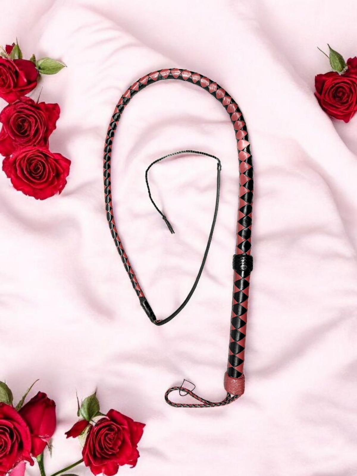 Bullwhip rot-schwarz