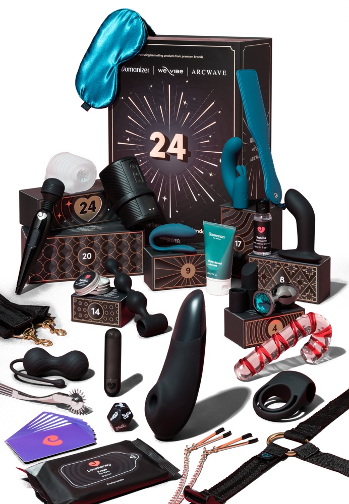 Erotik-Adventskalender Luxury 2026 mit 24 Geschenkboxen – Magic Shiver