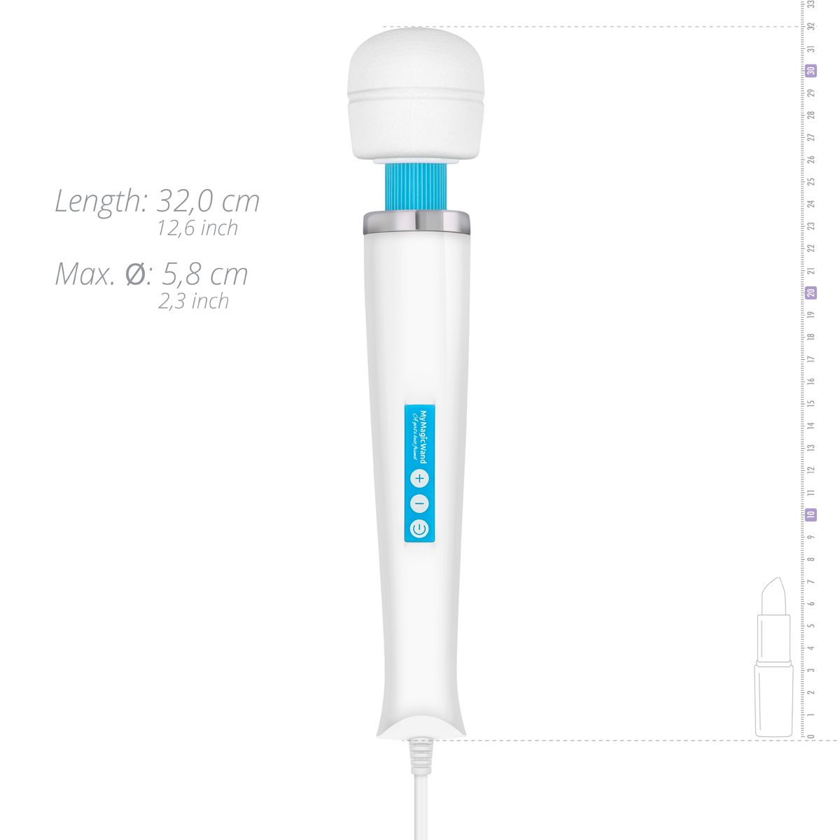 MyMagicWand Wand-Vibrator – Blau