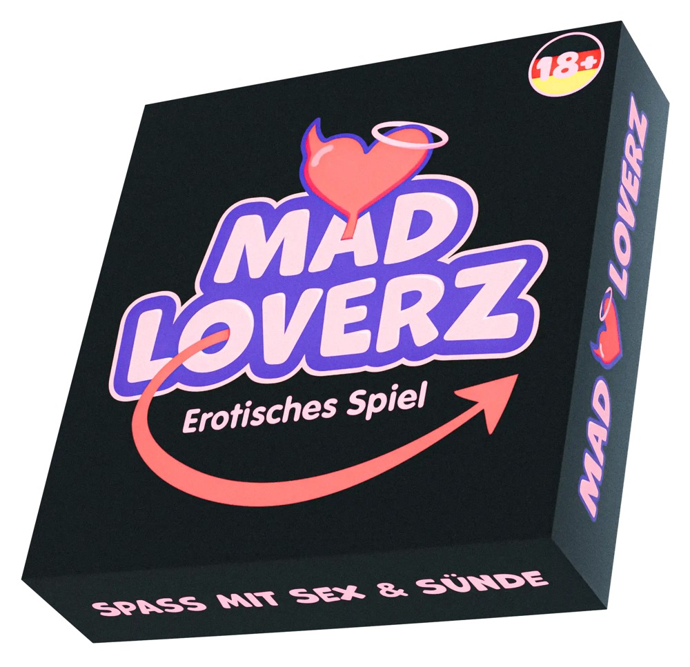 Erotisches Kartenspiel für Paare – MadLoverz, englische Version